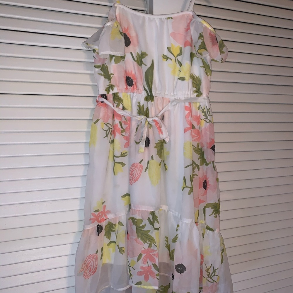Girls 7/8 high low dress